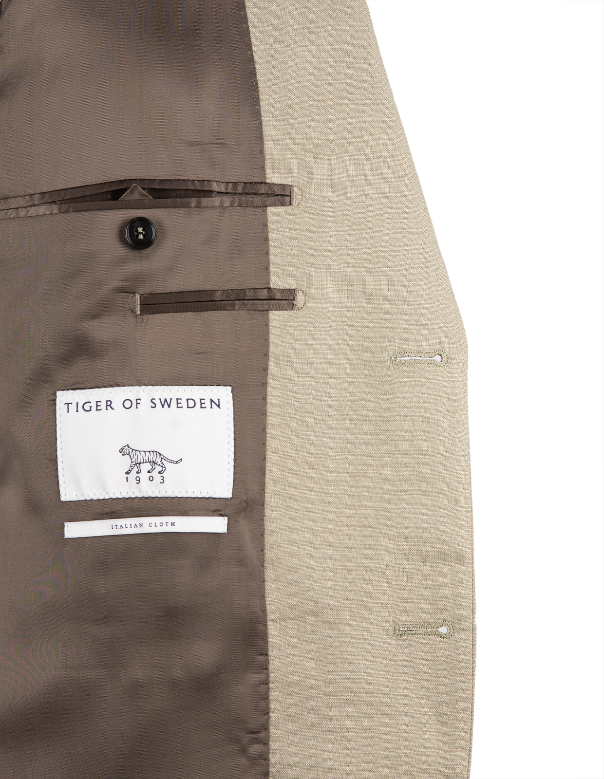 Justin Kavaj Linne Brunbeige