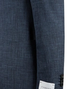 Aida Kostym Loro Piana Ull Siden Marinblå