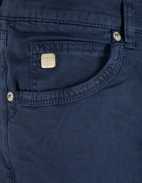 Fiji Print Femficksbyxa Marinblå