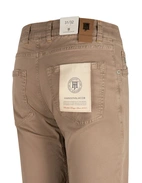 Fiji Print Femficksbyxa Mörkbeige