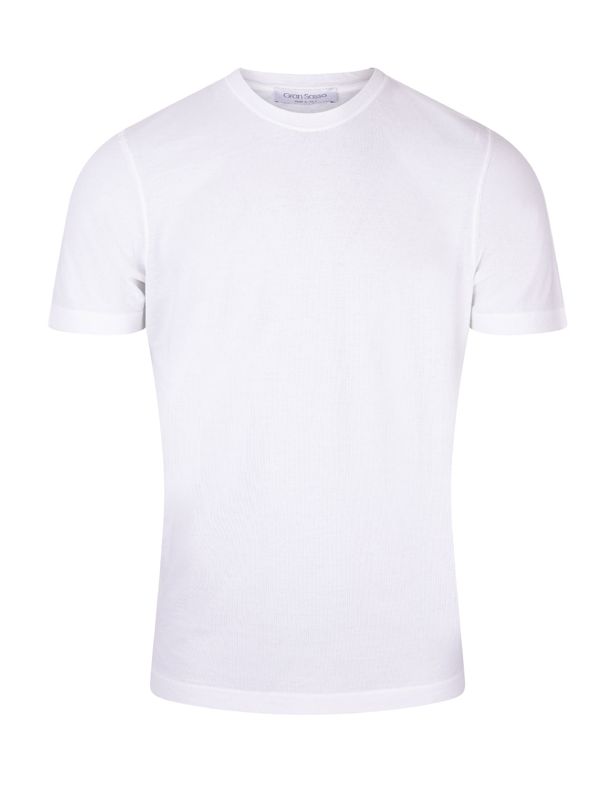 T-shirt Cotton Crew Neck White Stl 52