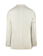 Aida Peak Kavaj Linne Ull Fiskben Vit