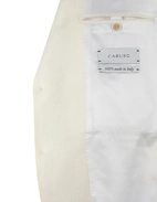 Aida Peak Kavaj Linne Ull Fiskben Vit