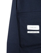 Dalila Kavaj Overshirt Bomull Ull Siden Marinblå