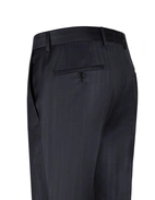 Aida Kostym Ull Kritstrecksrandig Marinblå