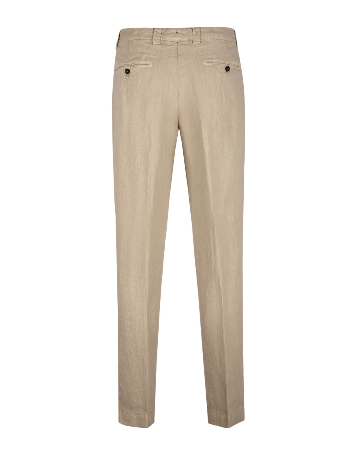 Negroni Wide-Fit Byxa Bomullsstretch Beige