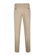 Negroni Wide-Fit Byxa Bomullsstretch Beige