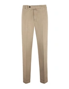 Negroni Wide-Fit Byxa Linne Beige