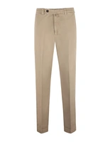 Negroni Wide-Fit Byxa Linne Beige