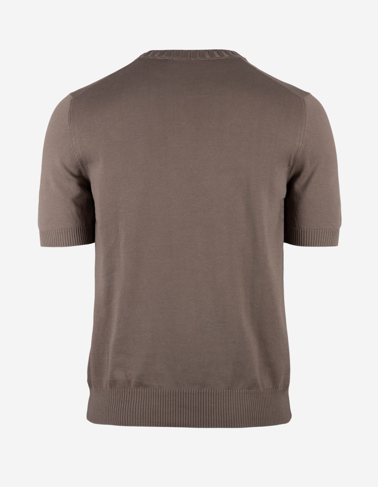 T-Shirt Stickad Gråbeige