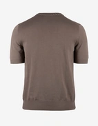 T-Shirt Stickad Gråbeige