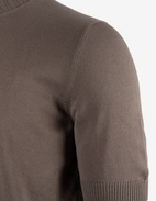 T-Shirt Stickad Gråbeige