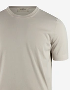 T-shirt Finstickad Bomull Benvit