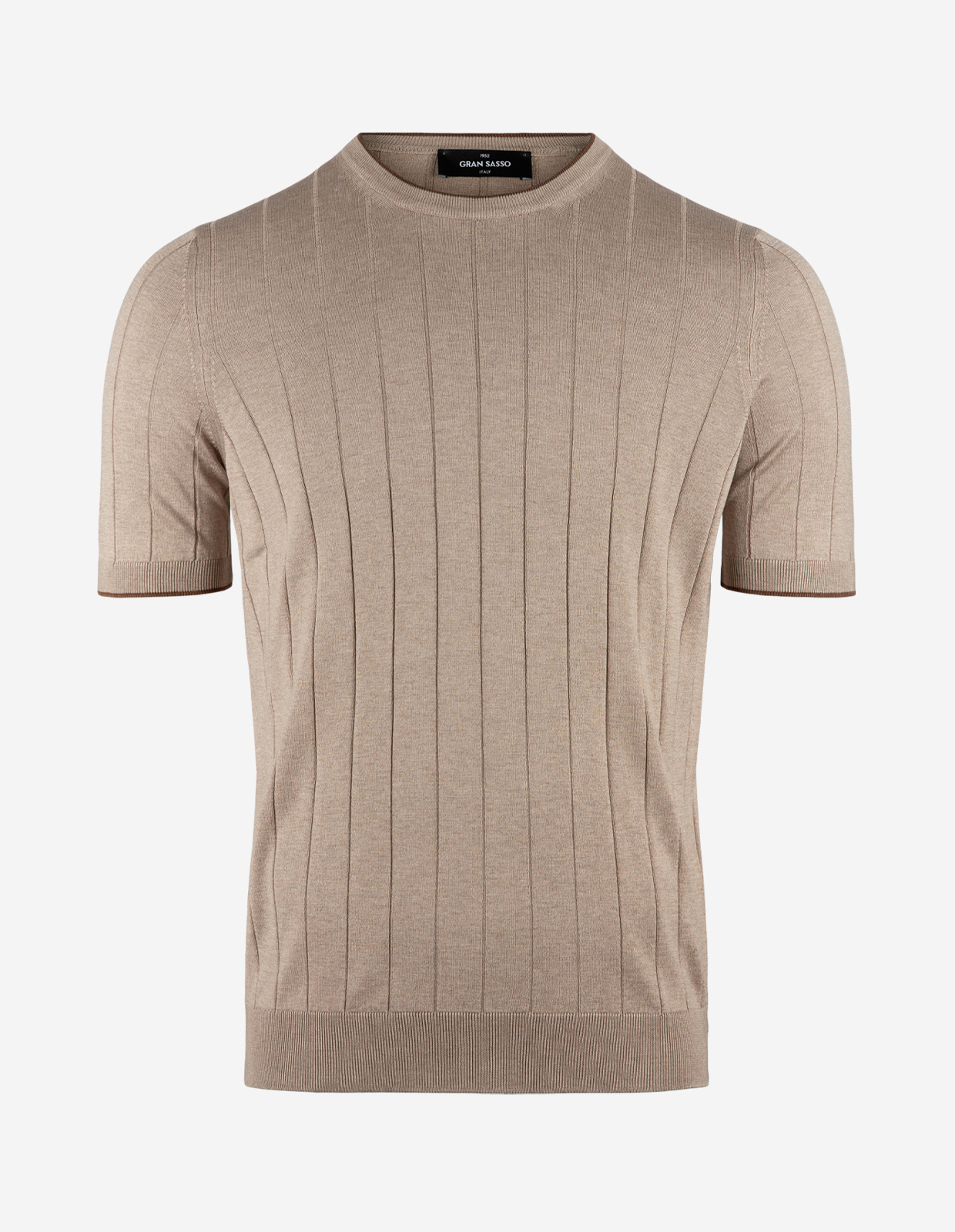 T-shirt Siden Beige