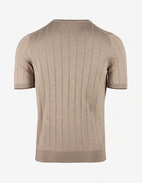 T-shirt Siden Beige