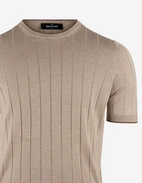 T-shirt Siden Beige