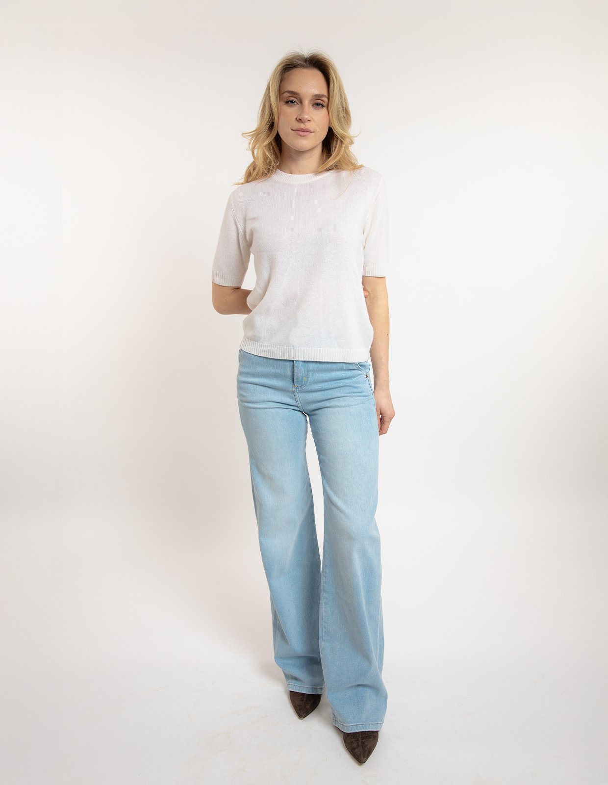 Silvia Jeans Ljusblå