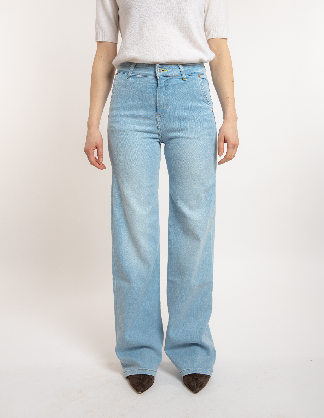 Silvia Jeans Ljusblå