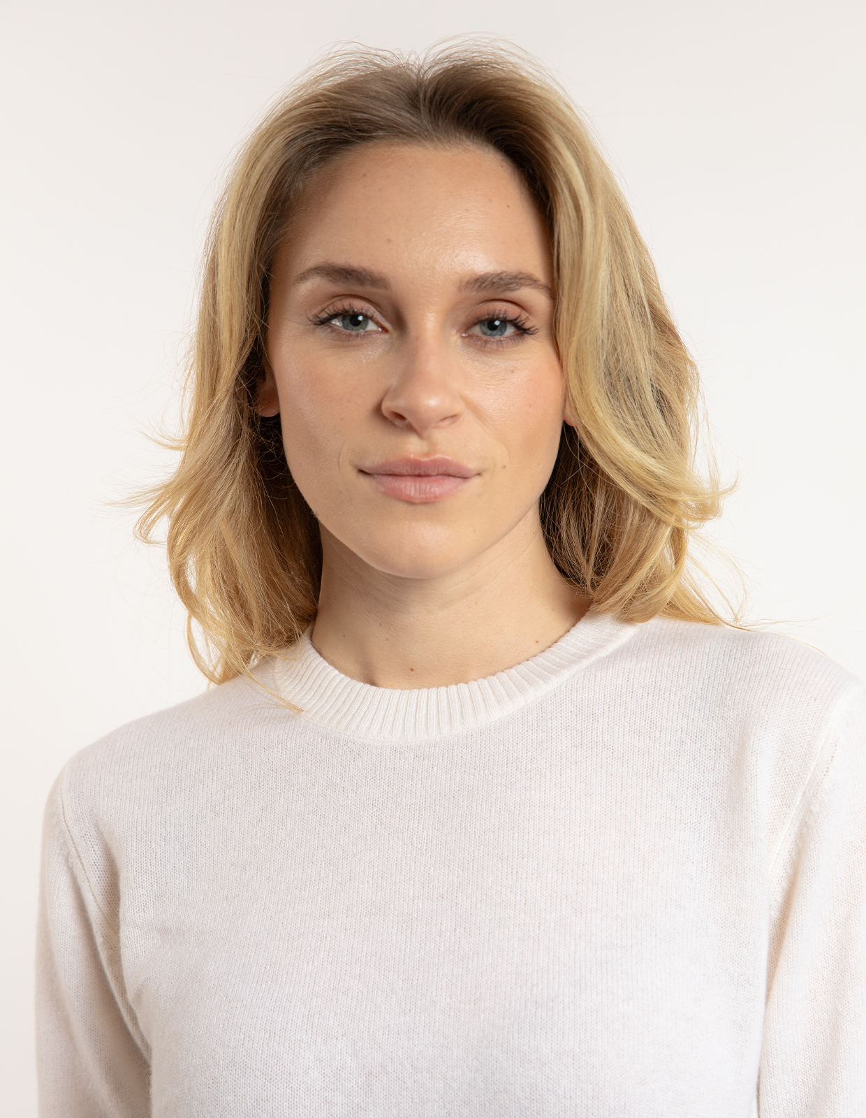 Signe T-shirt Ull/Cashmere Benvit