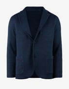 Jerseykavaj Linne Bomull Denimblå