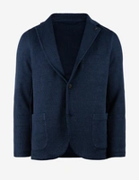 Jerseykavaj Linne Bomull Denimblå