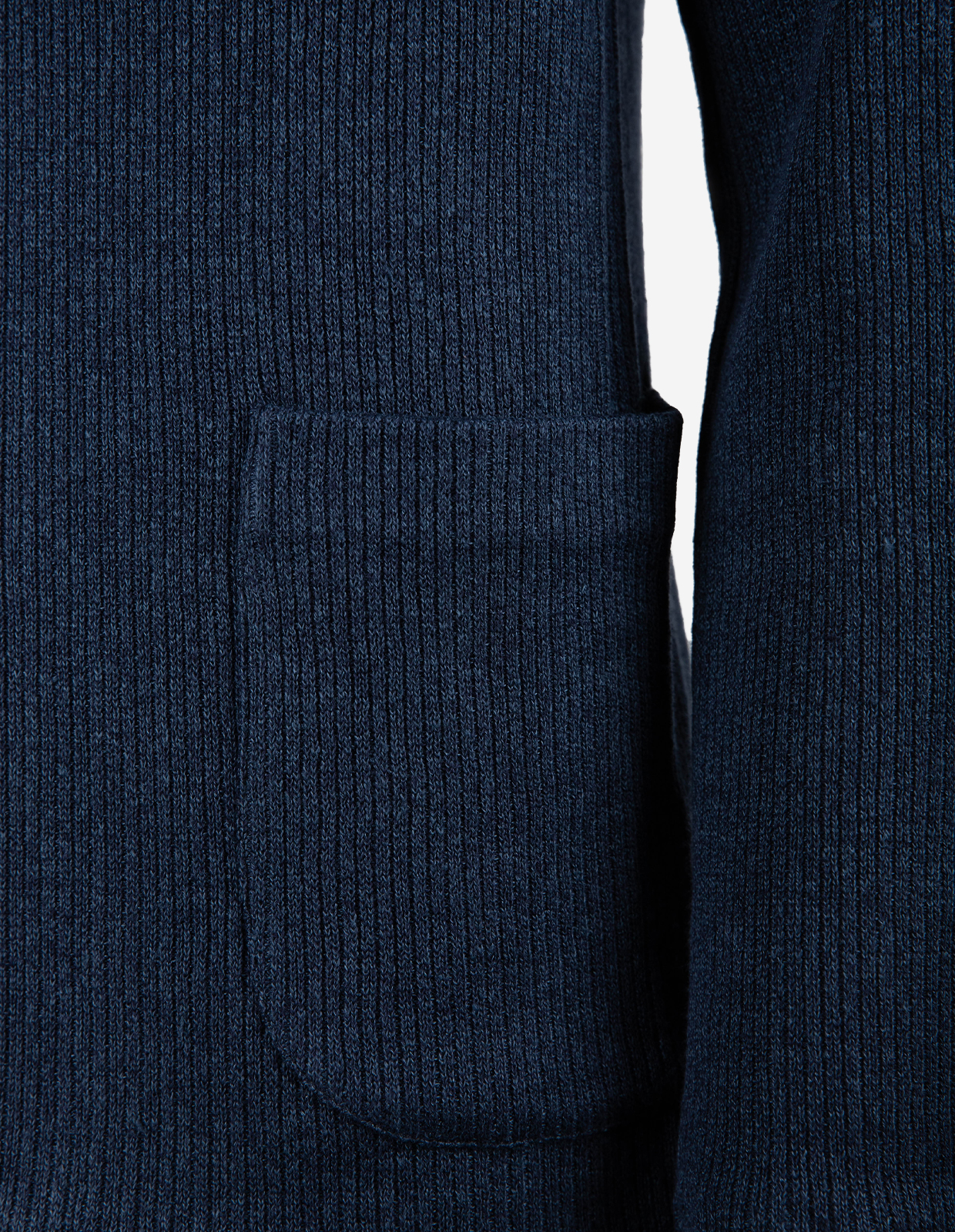 Jerseykavaj Linne Bomull Denimblå