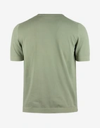 T-shirt Finstickad Bomull Ljusgrön