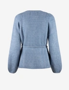 Fredrikke Cardigan Mohair Denimblå