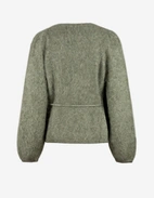 Fredrikke Cardigan Mohair Salviagrön