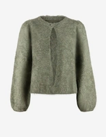 Amelia Cardigan Mohair Salviagrön