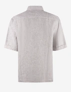 Moa SS Skjorta Vit/Brun