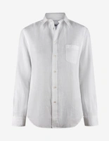 Mimmi Skjorta Linne Vit