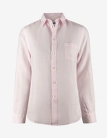 Mimmi Skjorta Linne Ljusrosa