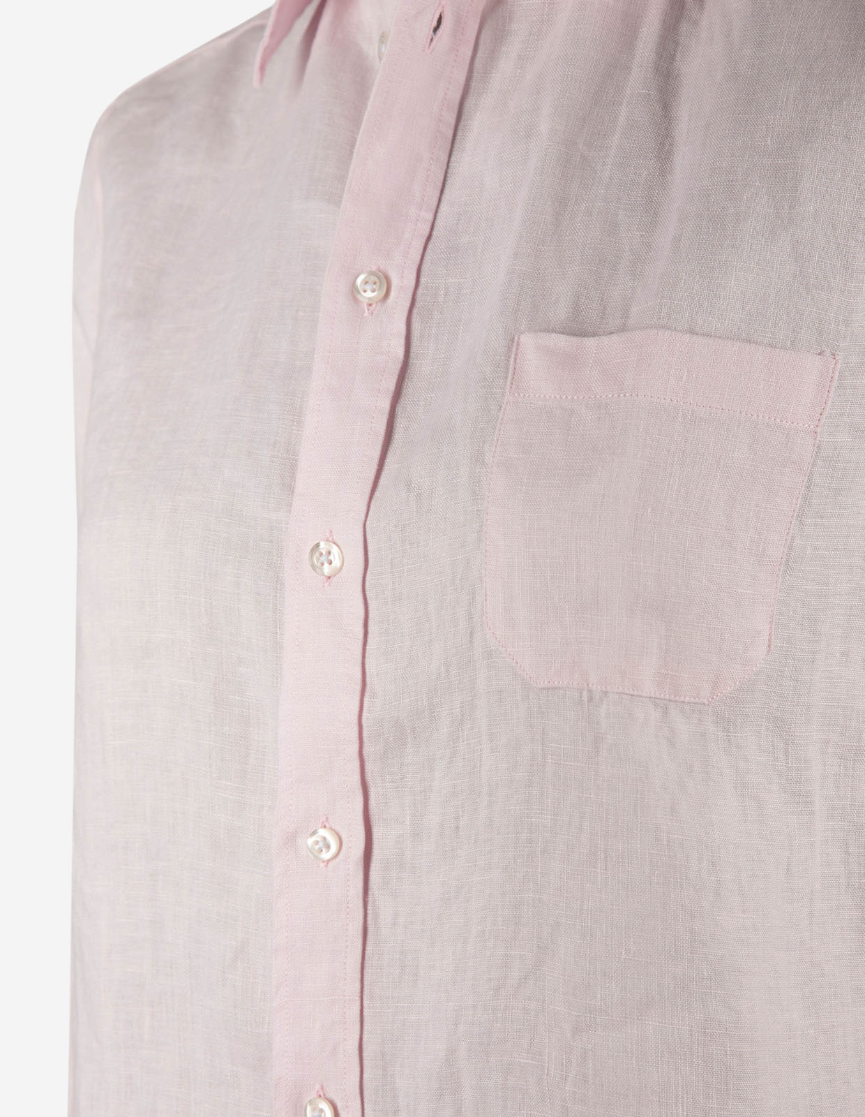 Mimmi Skjorta Linne Ljusrosa