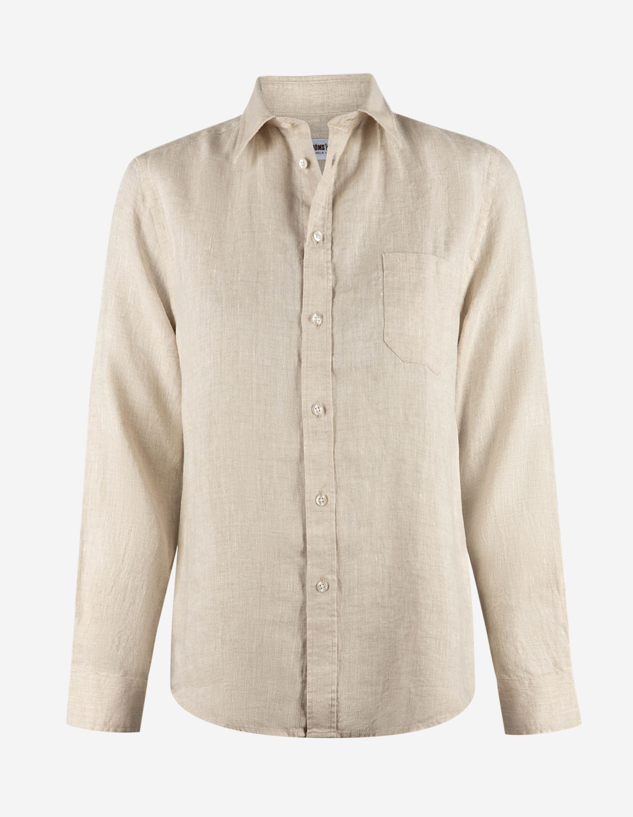 Mimmi Skjorta Linne Beige