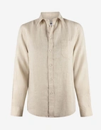 Mimmi Skjorta Linne Beige