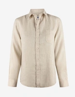 Mimmi Skjorta Linne Beige