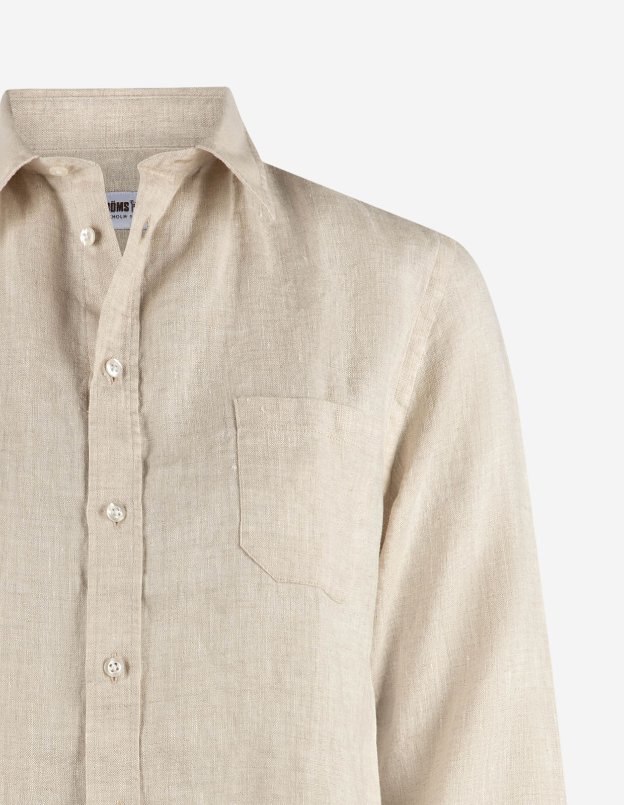 Mimmi Skjorta Linne Beige