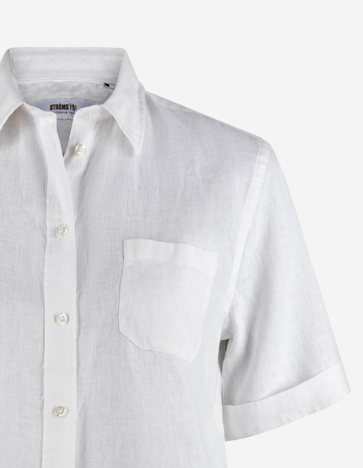 Moa SS Skjorta Vit