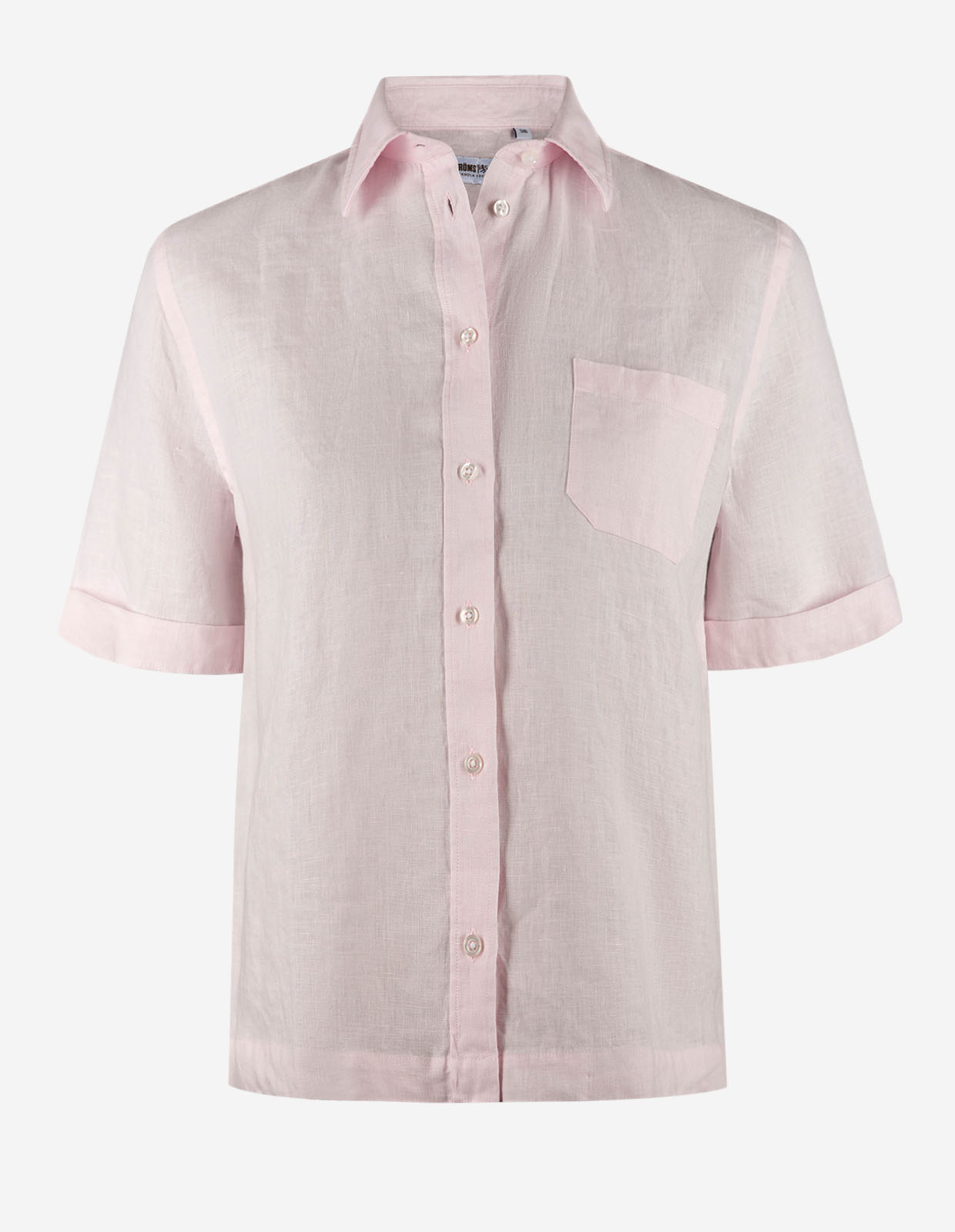Moa SS Skjorta Ljusrosa