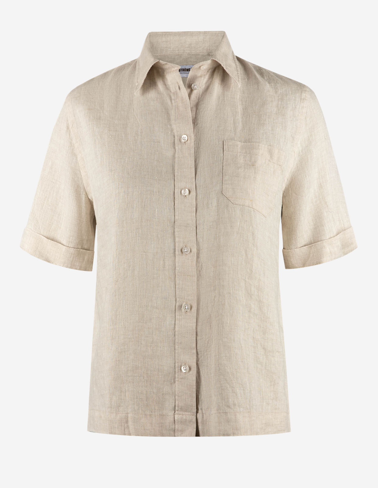 Moa SS Skjorta Beige