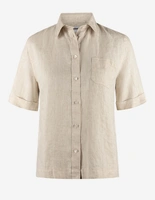 Moa SS Skjorta Beige