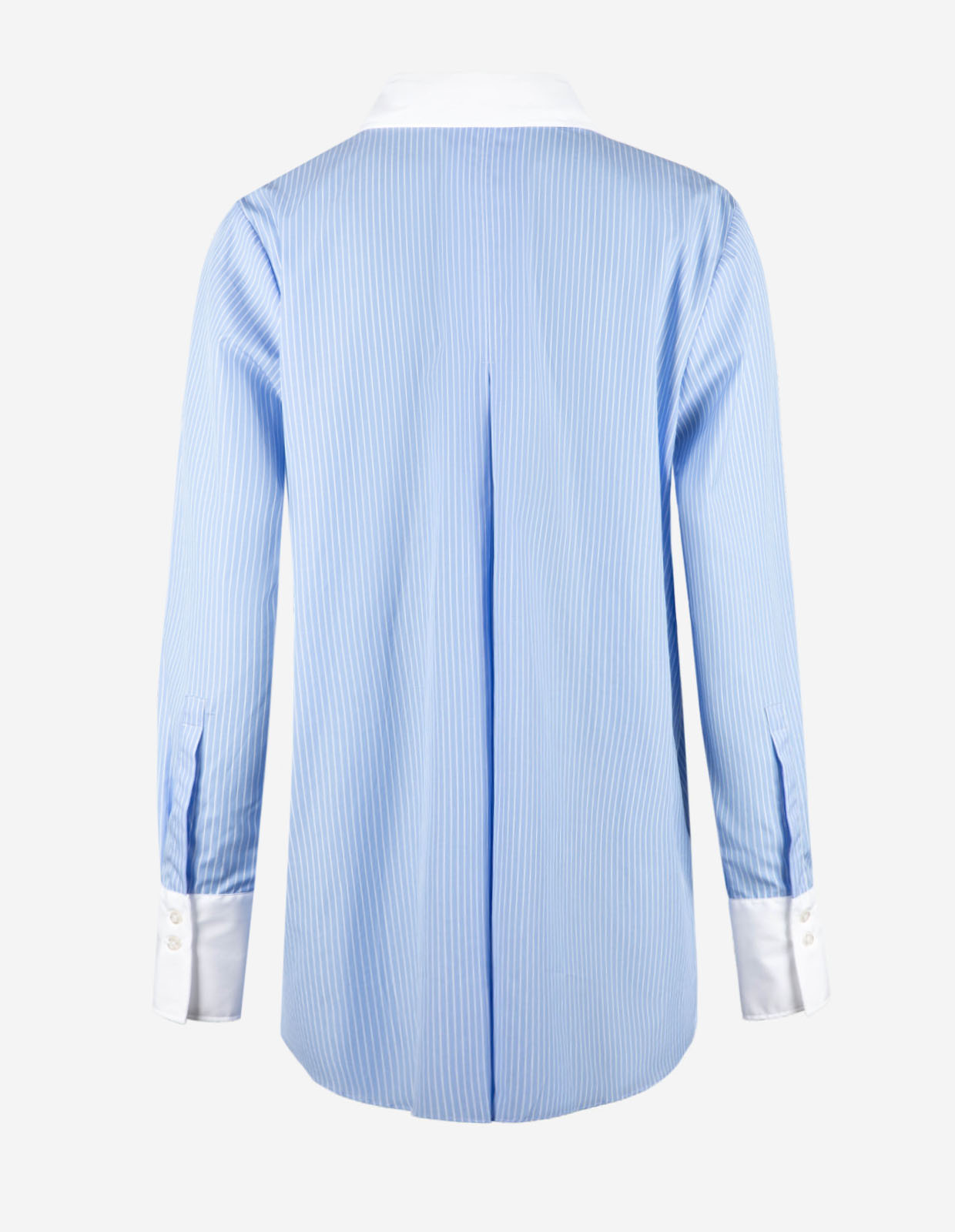 Mirja Skjorta Ljusblå/Vit