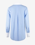 Mirja Skjorta Ljusblå/Vit