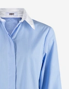 Mirja Skjorta Ljusblå/Vit