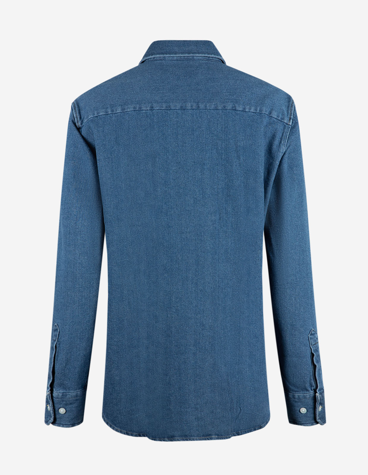 Maja Overshirt Denim Blå