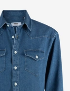 Maja Overshirt Denim Blå