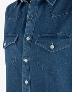 Maja Overshirt Denim Blå