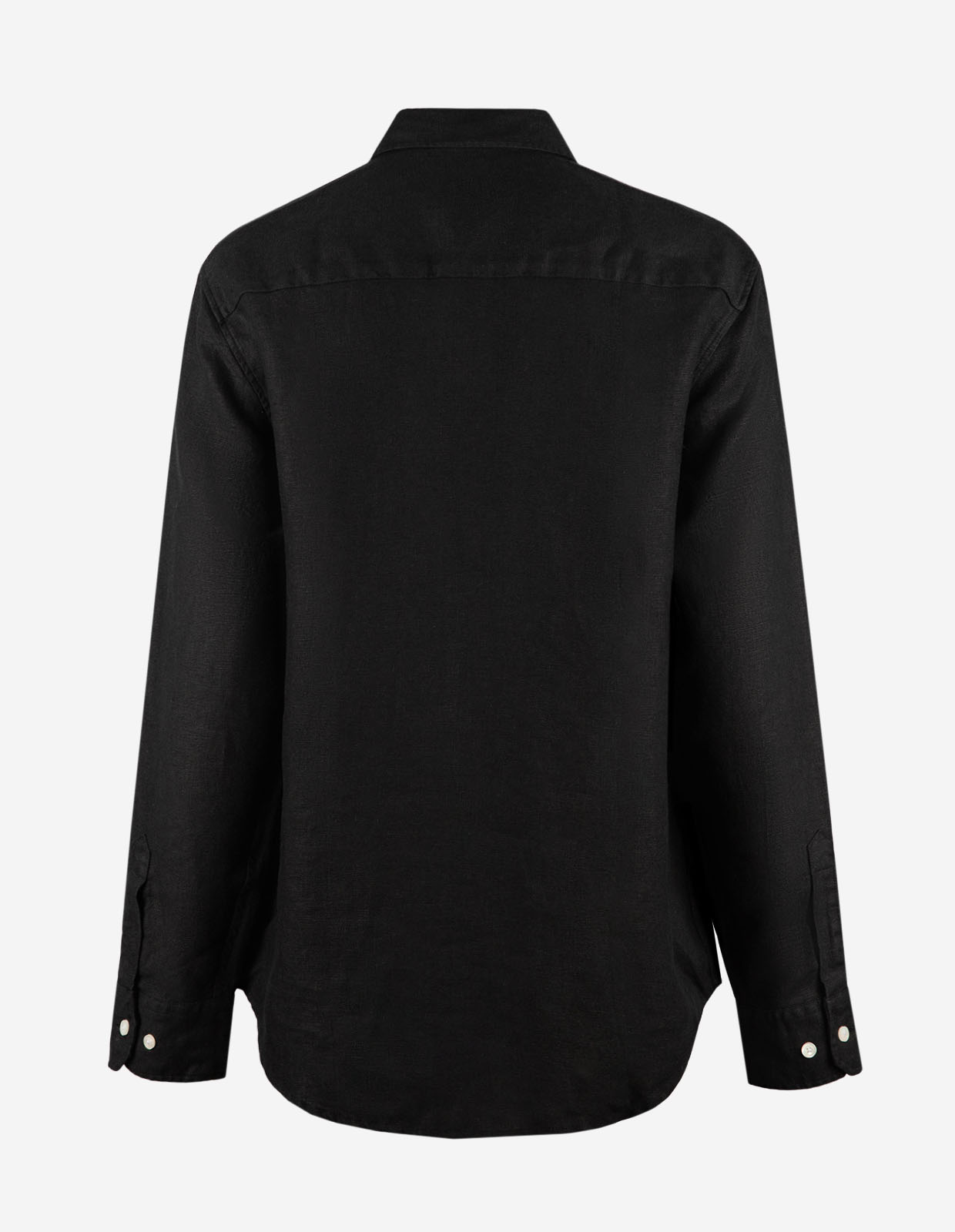 Maja Overshirt Linne Svart