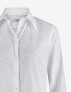 Molly Skjorta Embroidery Anglais Vit